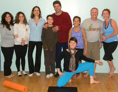 BNI members at Yoga Born