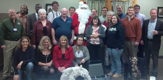 Santa Claus visits CT Valley BNI